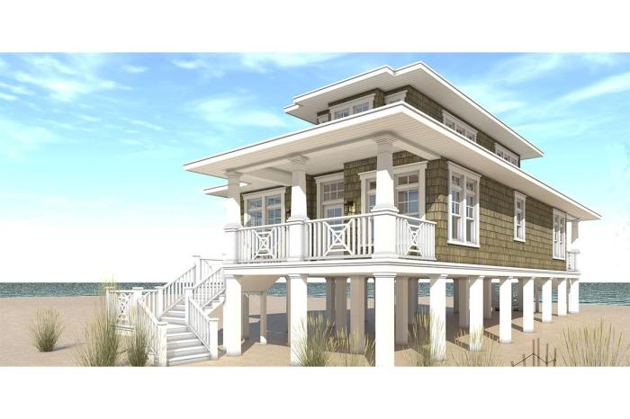 Coastal home floor plans