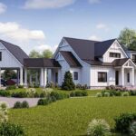 Modern farmhouse house plans