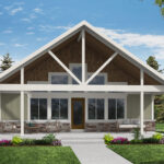 Cottage-style house blueprints