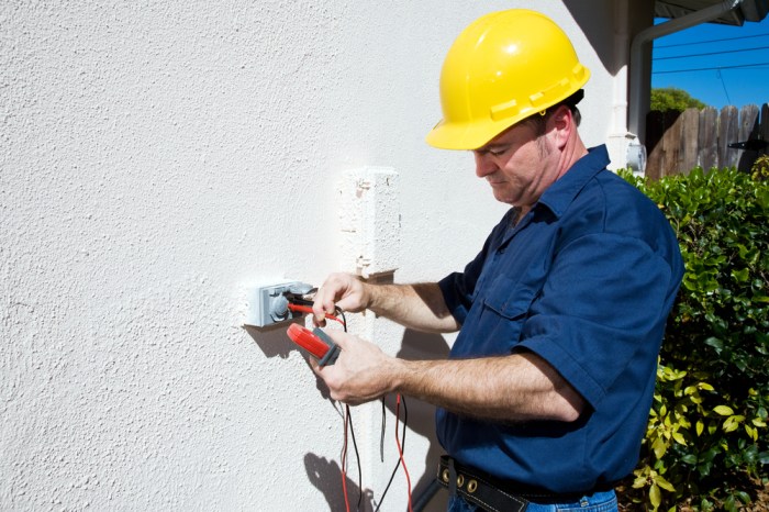 Electrical inspection for older homes