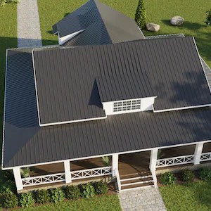 Cottage-style house blueprints